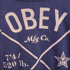 OBEY cropped sweatshirt